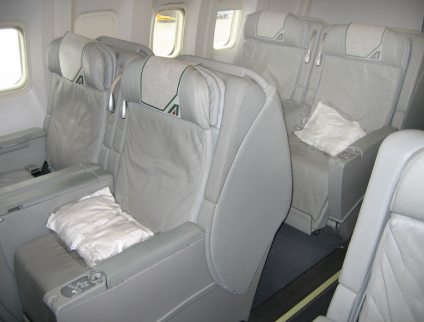 Alitalia’s Business Class Seat