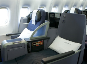 United’s New Transcon Business Class Seat