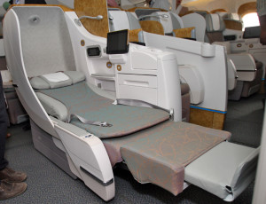 Emirates’ Business Class Seat