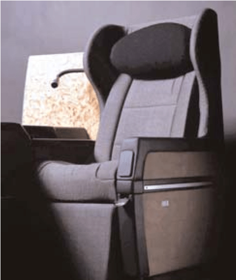 British Airway’s First Class seat