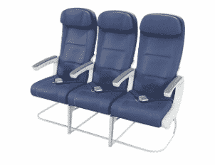 Delta Economy Seat