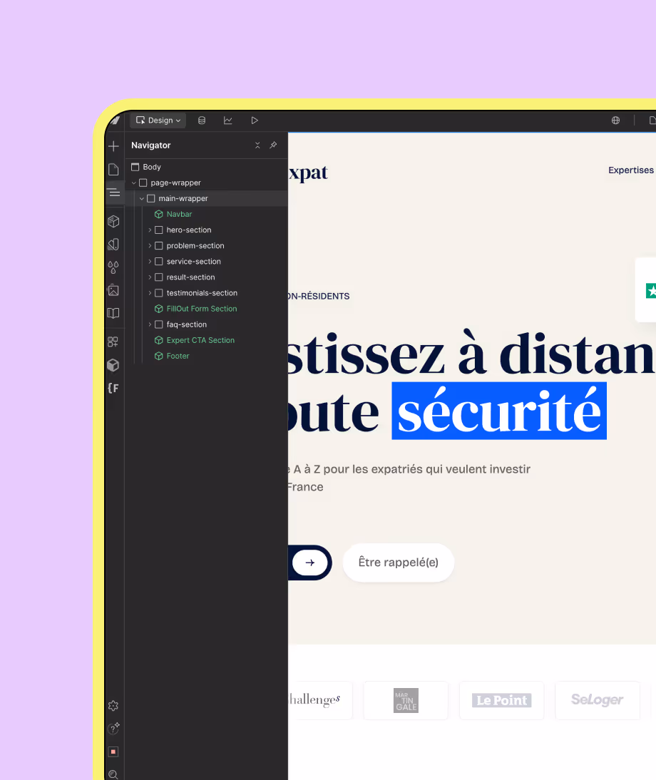 webflow agence norry