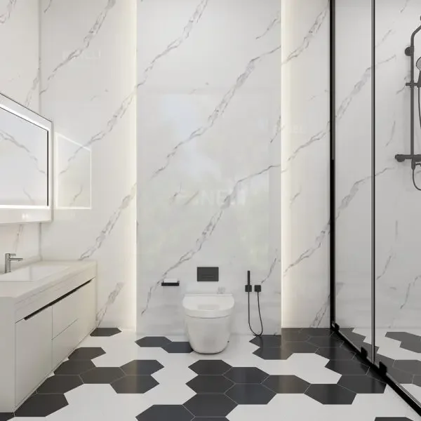 SPC PANNEAUX MURAUX WHITE MARBLE SAVERNE MONSWILLER NEGOCE VEYSAL