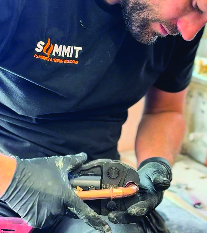 Summit Plumbing & Heating Solutions installation