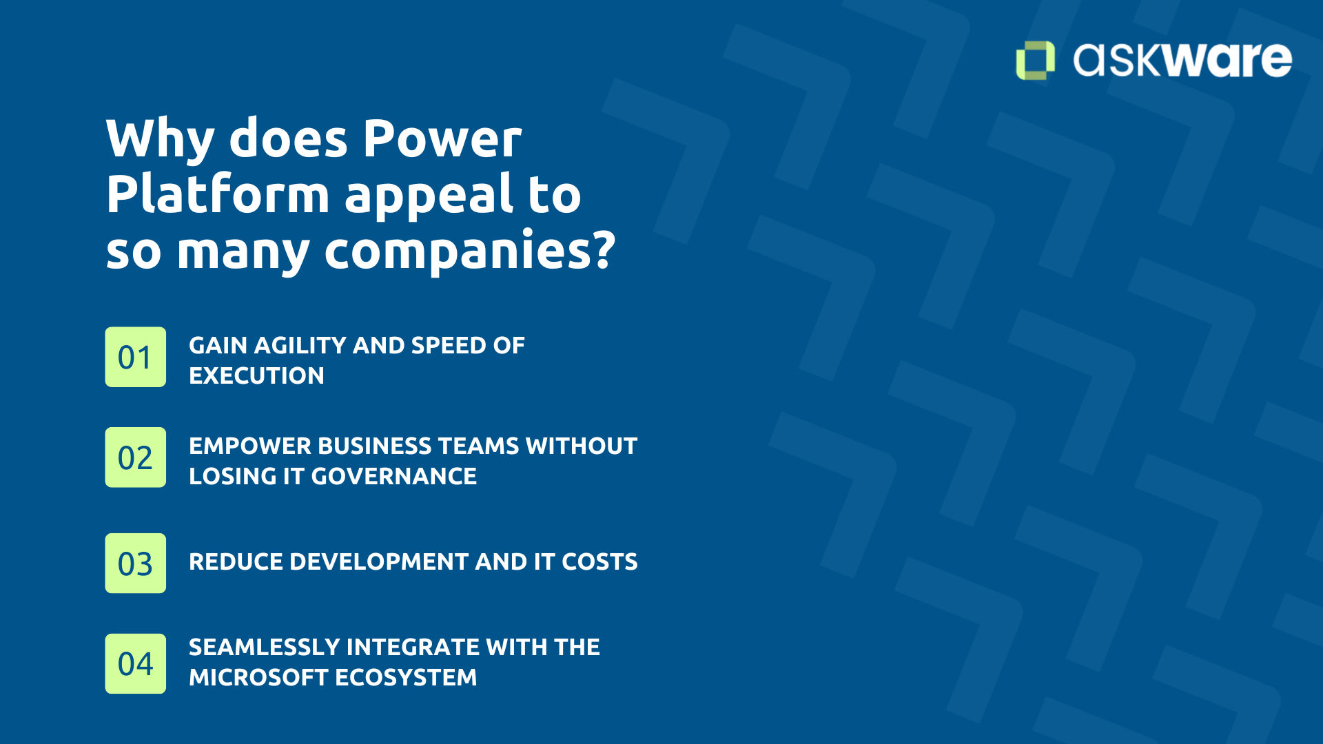 Power Platform benefits