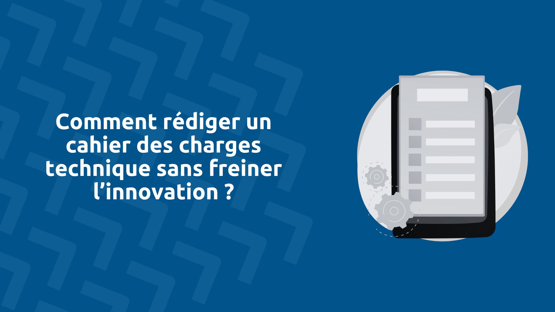 Cahier des charges technique