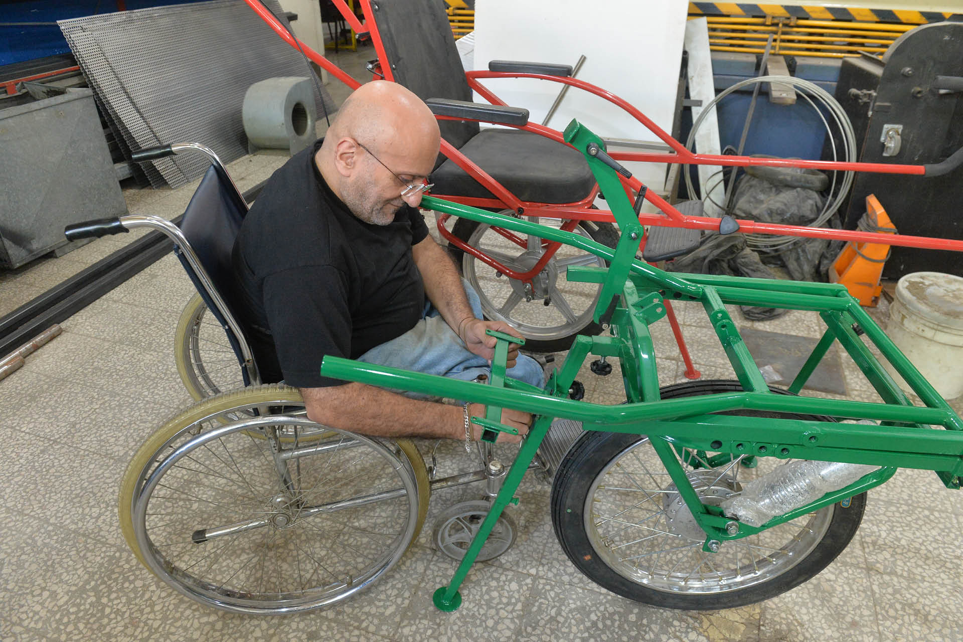 Accessibility and adaptation unit