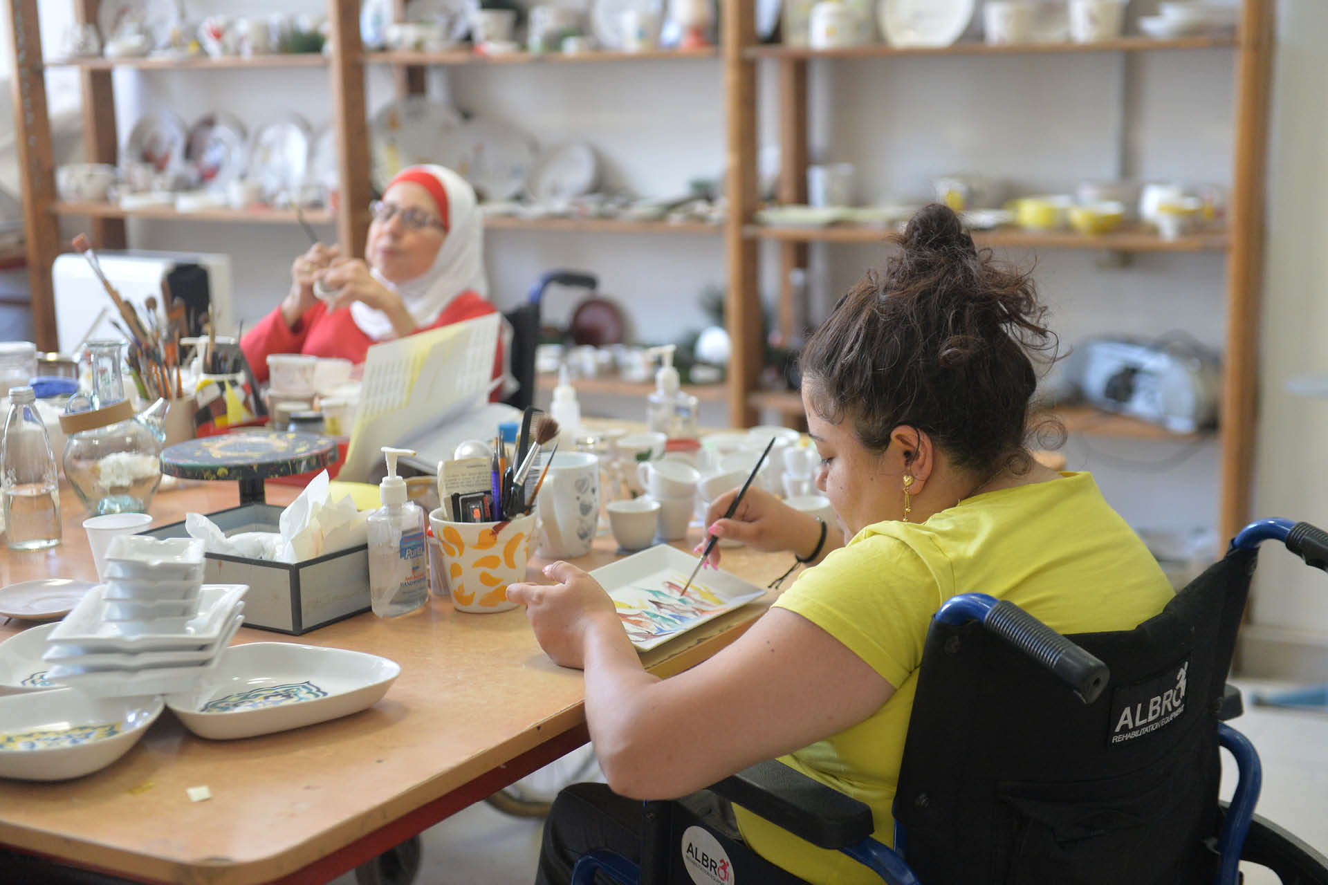 L’Atelier arcenciel – ceramics unit