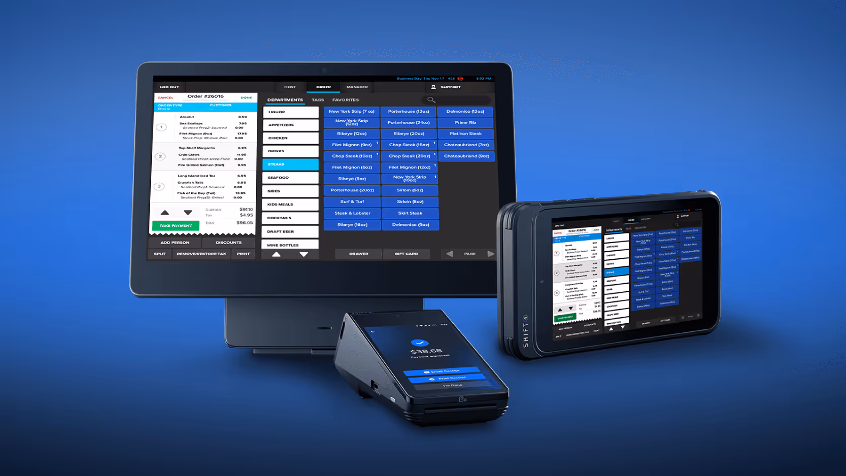 shift 4 card machines ireland truepos