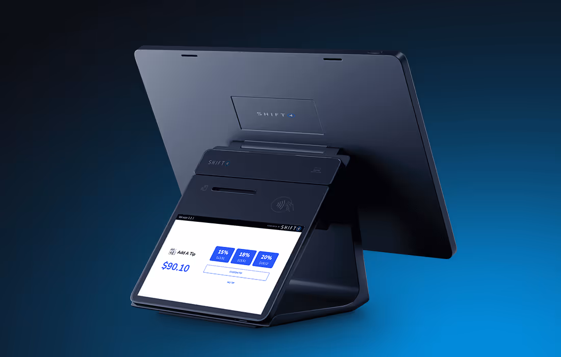 customer facing display by skytab provided by truepos payments consultants