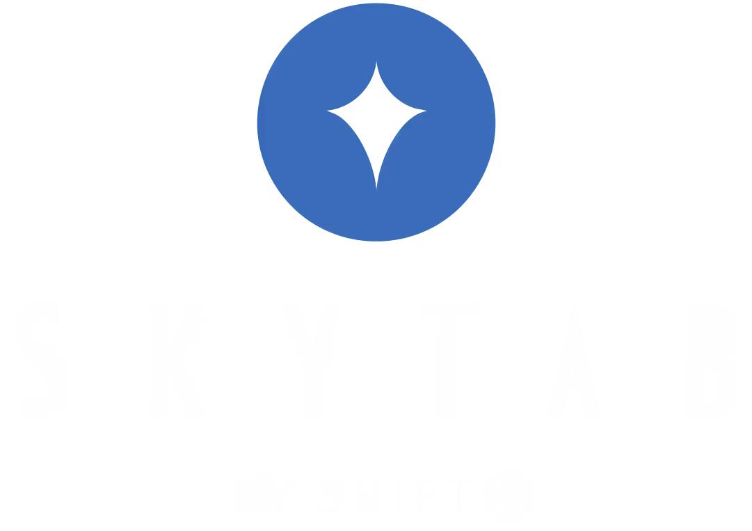 The skytab logo