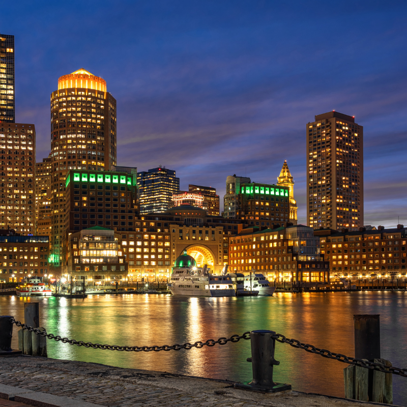 Boston de noche