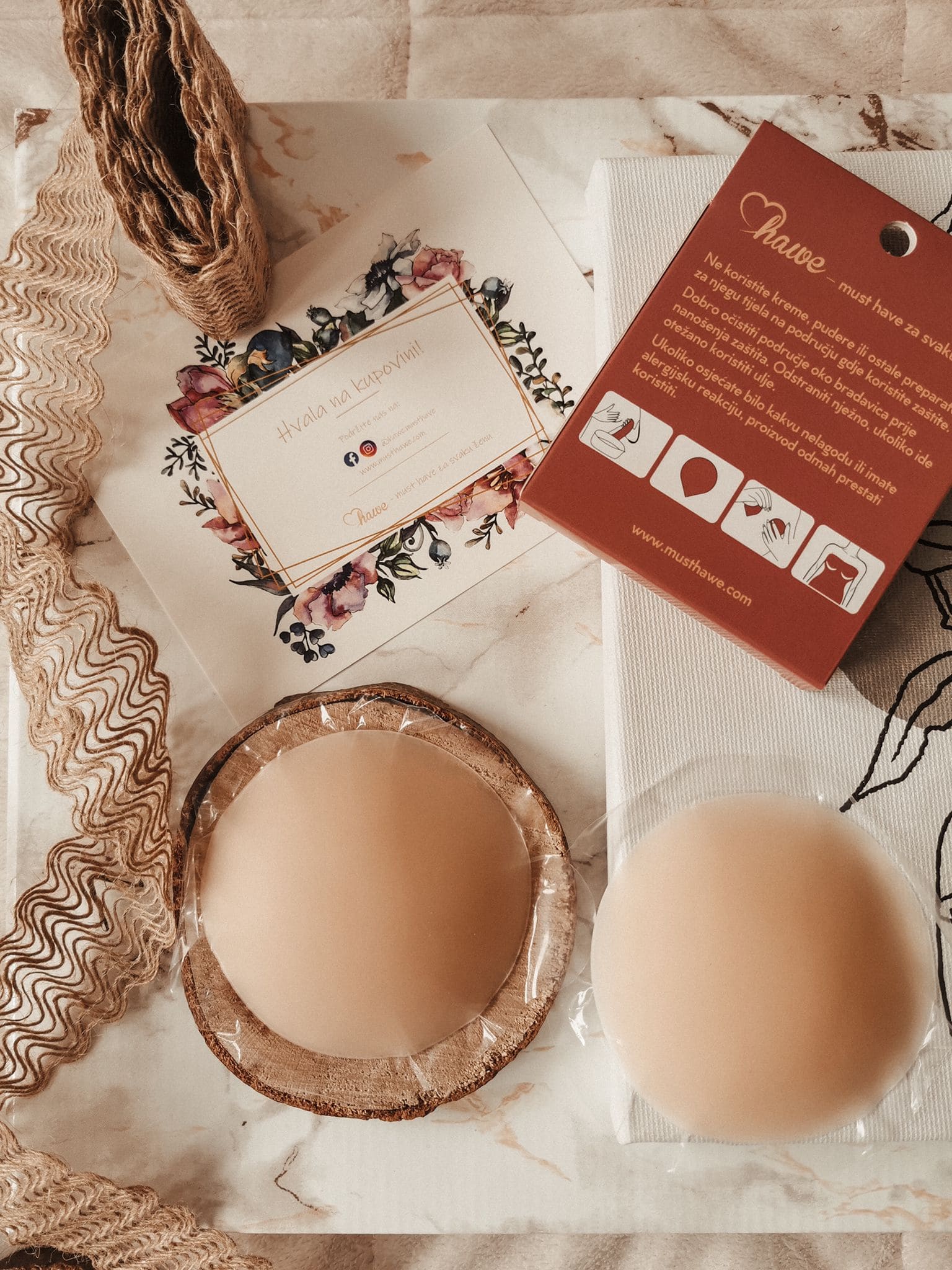 Zaštita za bradavicu - silikon 2 para