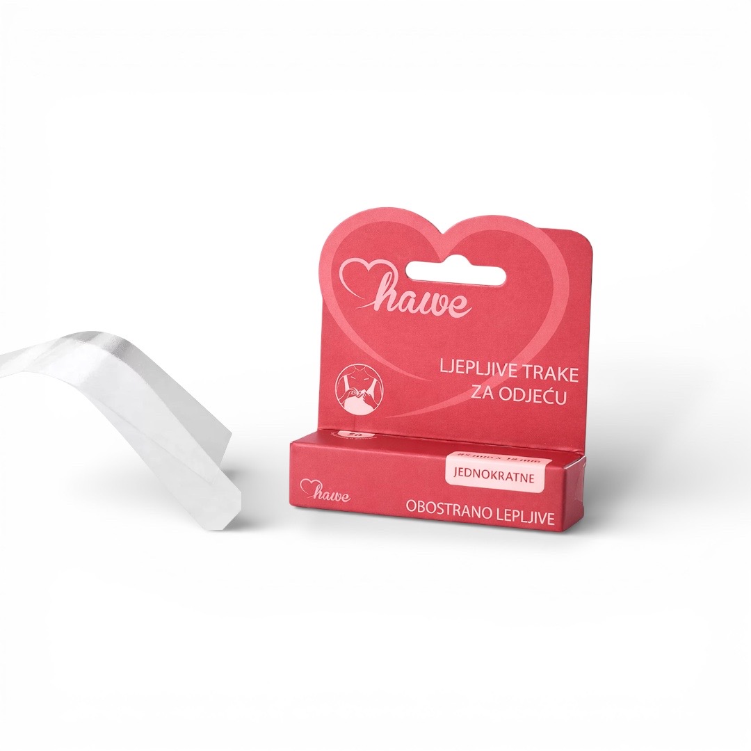 Dvostrane lepljive trakice za odeću (50 kom)