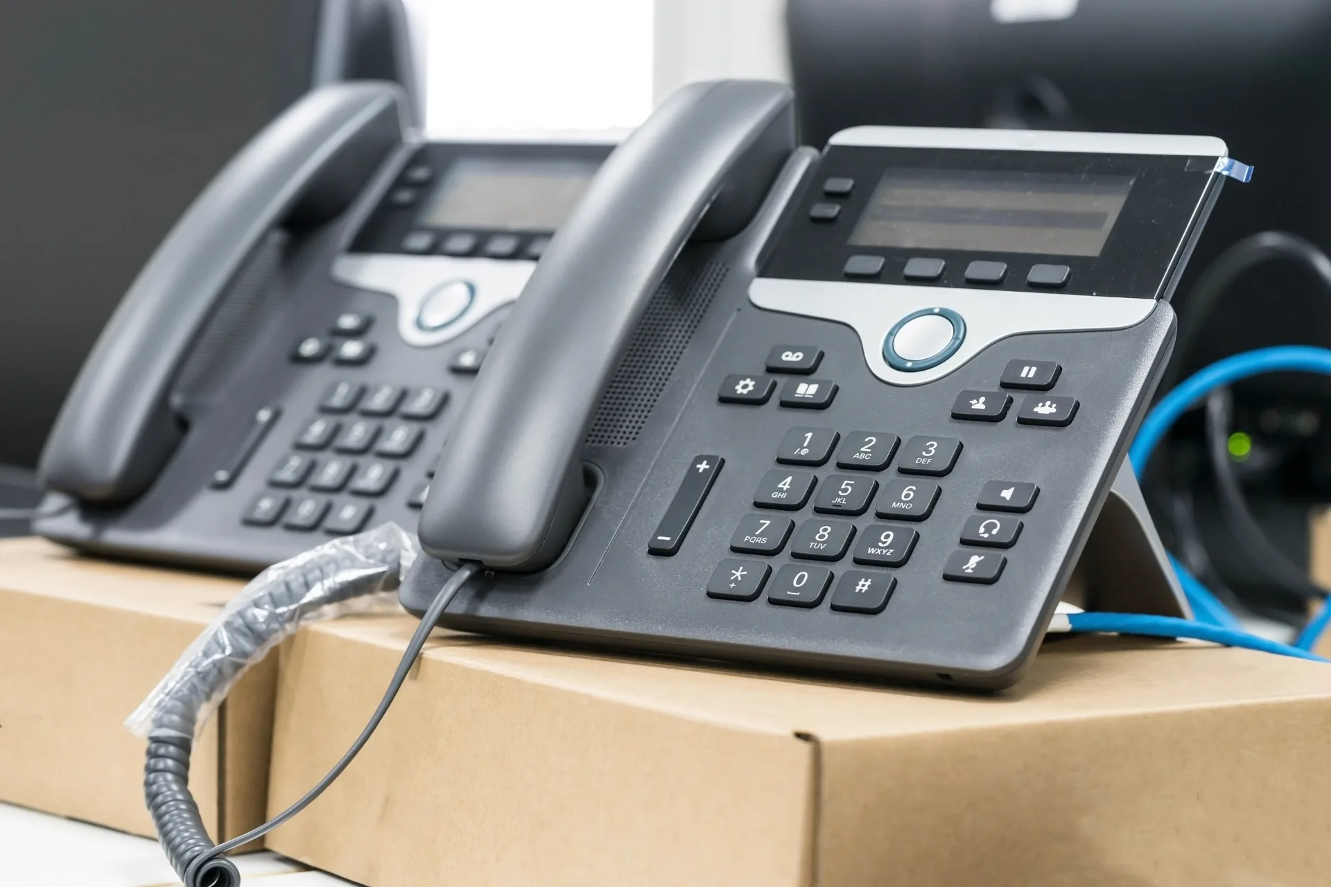 AdaptiveComms contact centre phone systems ready for installation