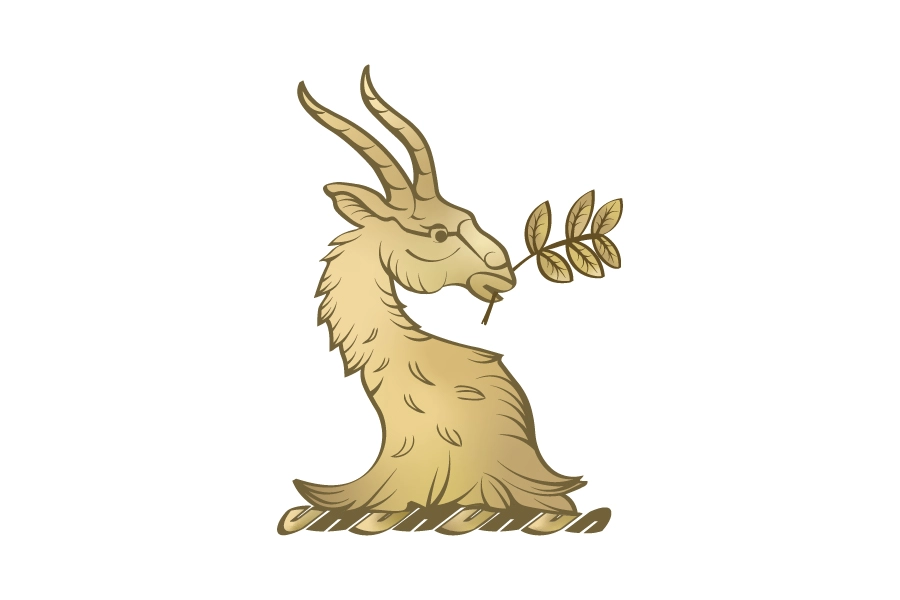 Sean Evelegh's logo in gold on a white background