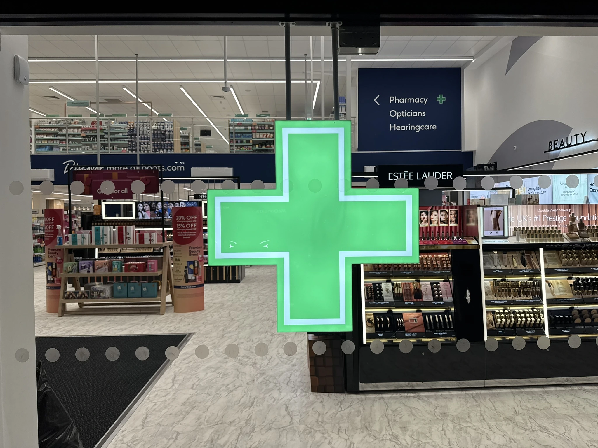 Boots Bolton Pharmacy Sign