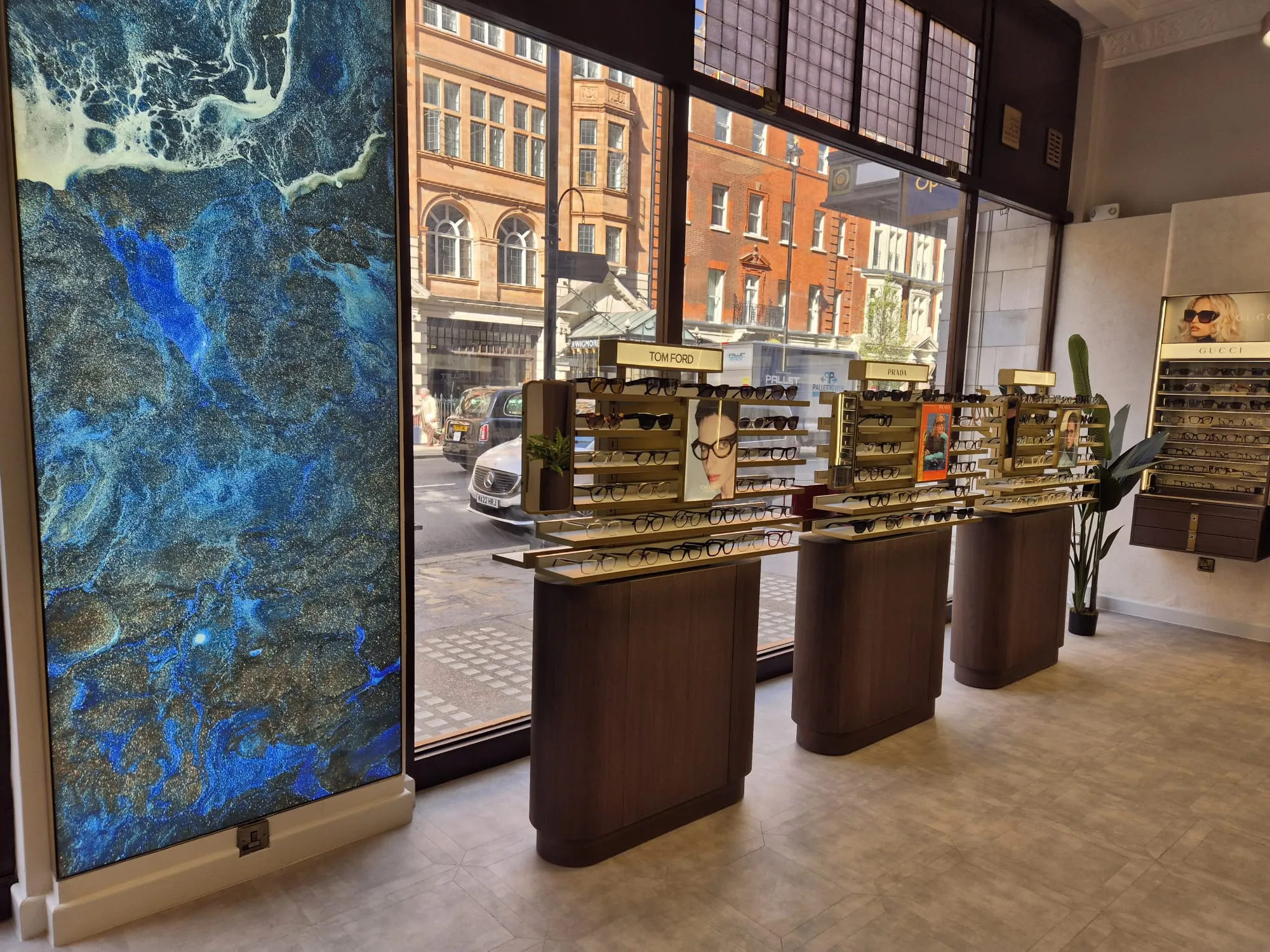 Boots Opticians Wigmore Street Window
