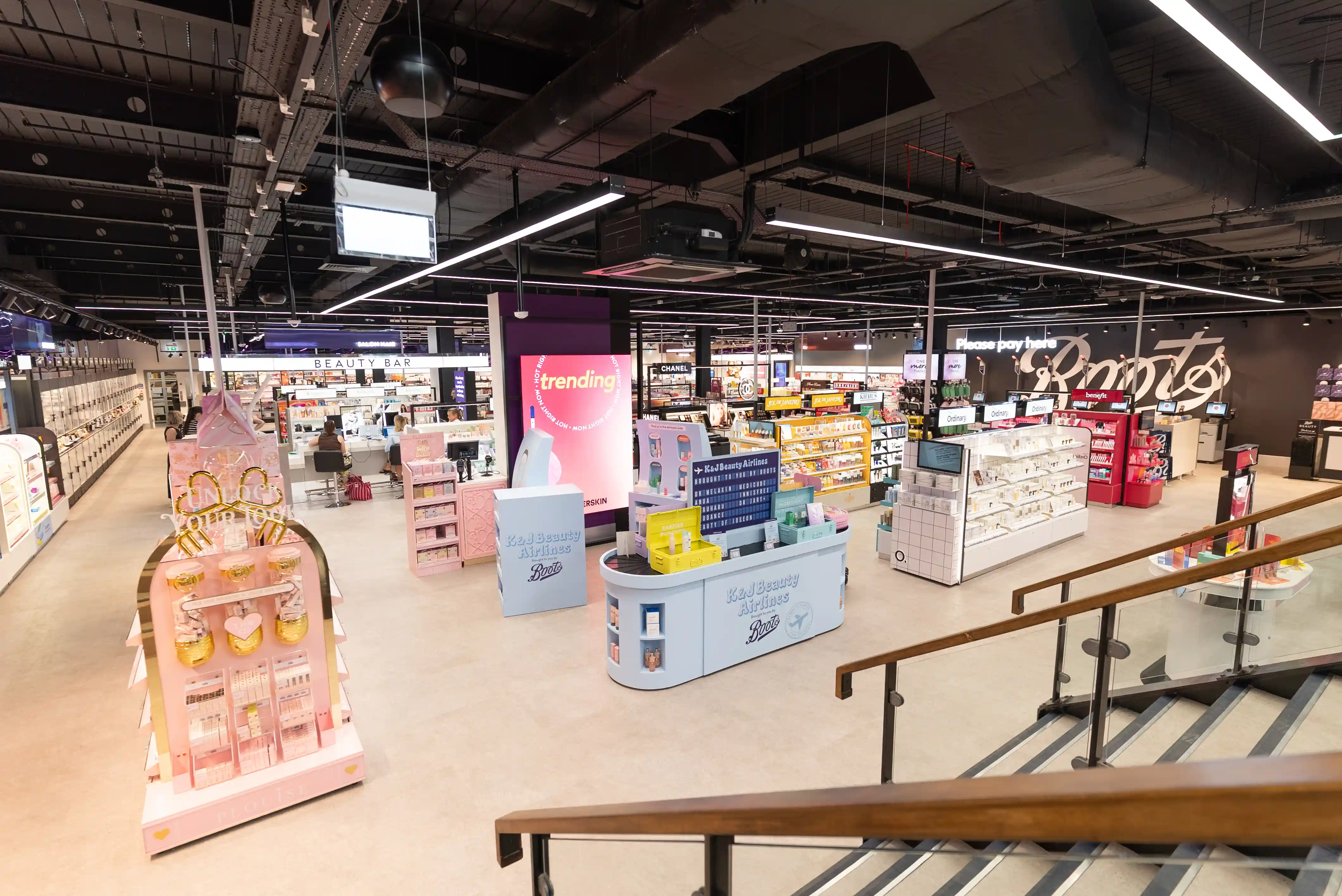 Boots Beauty shop floor
