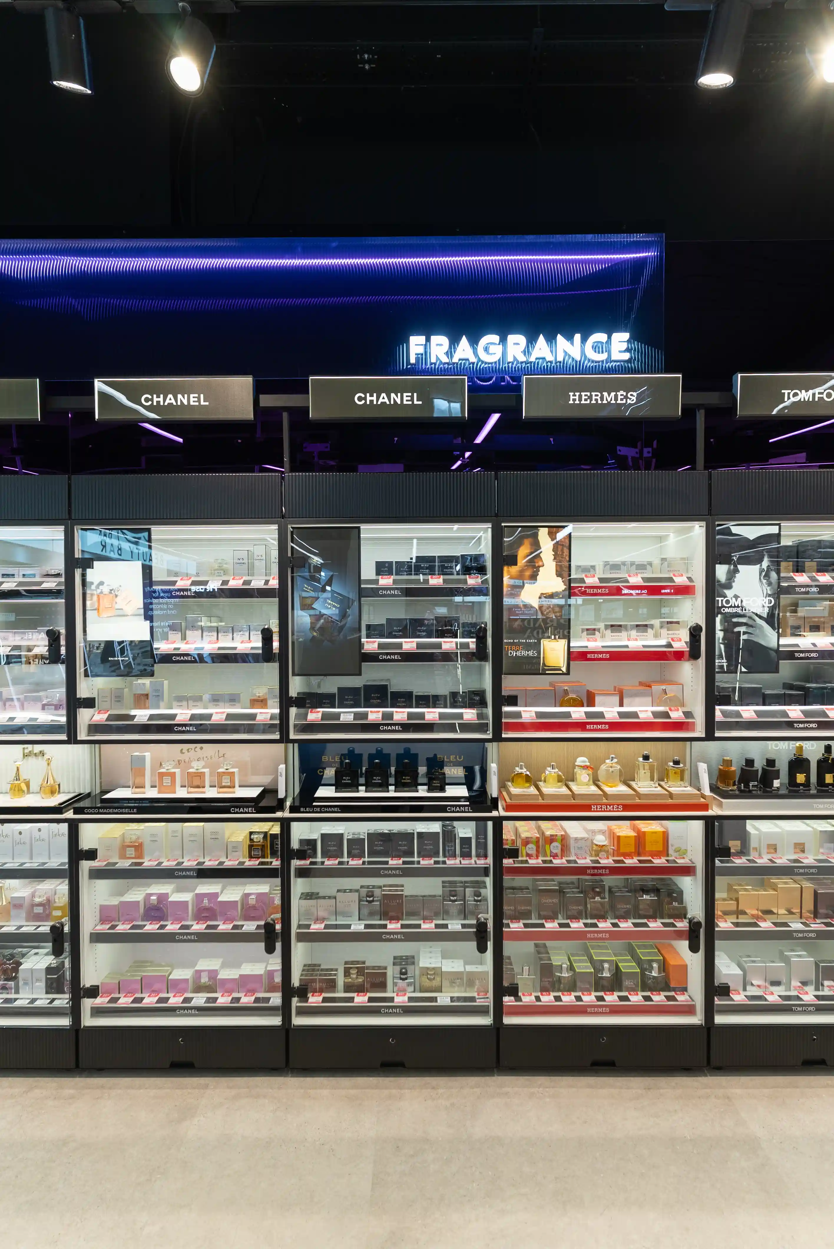 Boots Beauty fragrance display