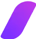 A black background with a purple umbrella.