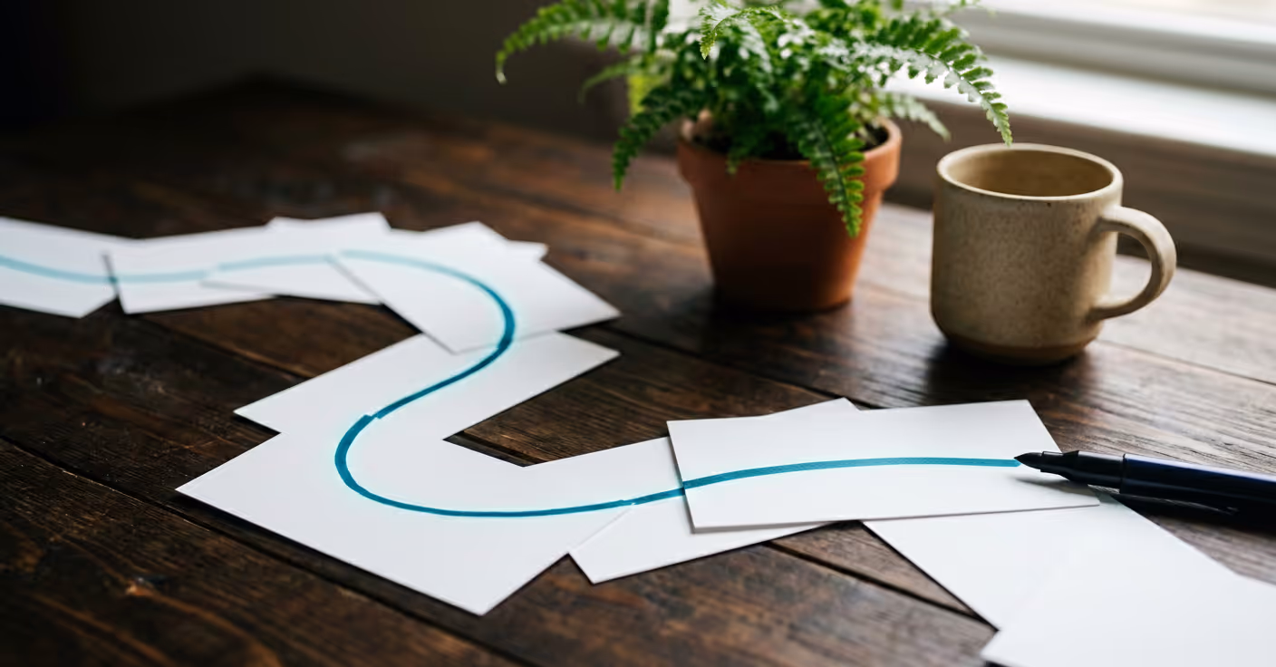 Porträt von Thomas Krug mit leichtem Bart, der vor einer grauen Mauer und einem Glasgebäude steht, trägt ein T-Shirt in orange, schwarze Jacke und eine Halskette.