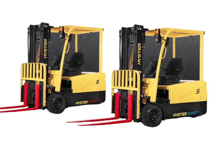 Transpallet manuali, compatti, con operatori a terra o con pedana operatore.