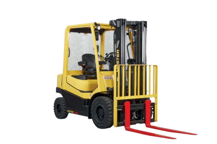 Transpallet manuali, compatti, con operatori a terra o con pedana operatore.