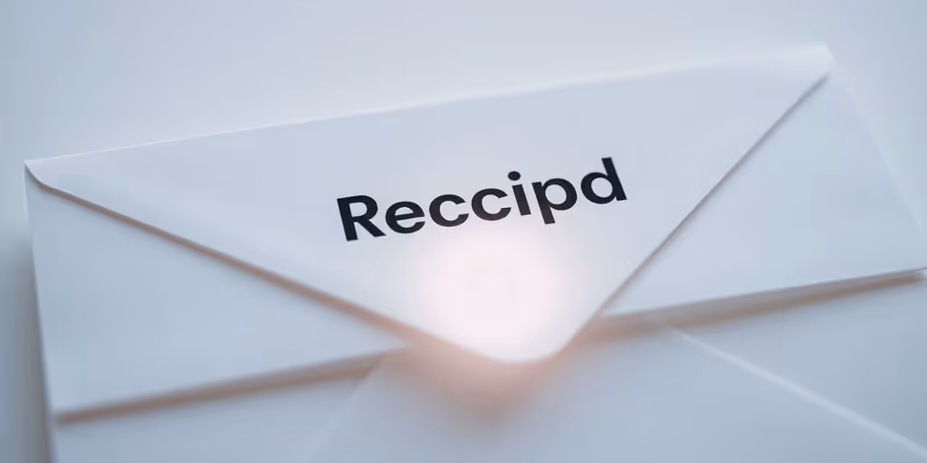 Email icon with a checkmark inside.