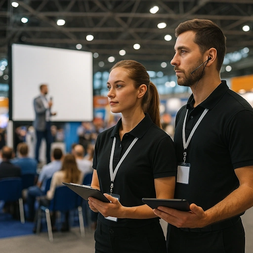 image of a music festival with vibrant colorful smoke