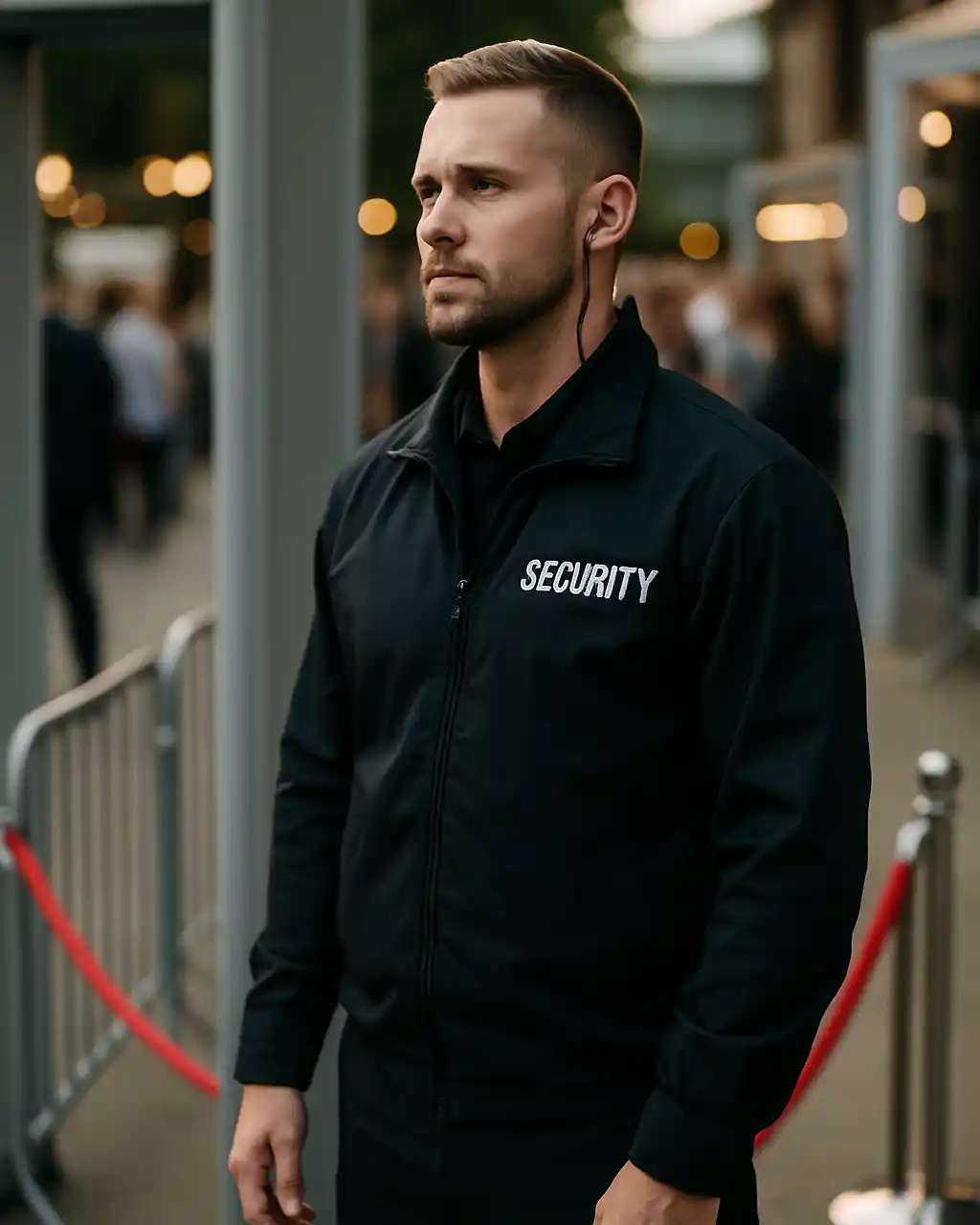 image of a music festival with vibrant colorful smoke