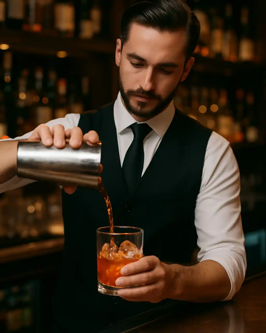 image of a music festival with vibrant colorful smoke