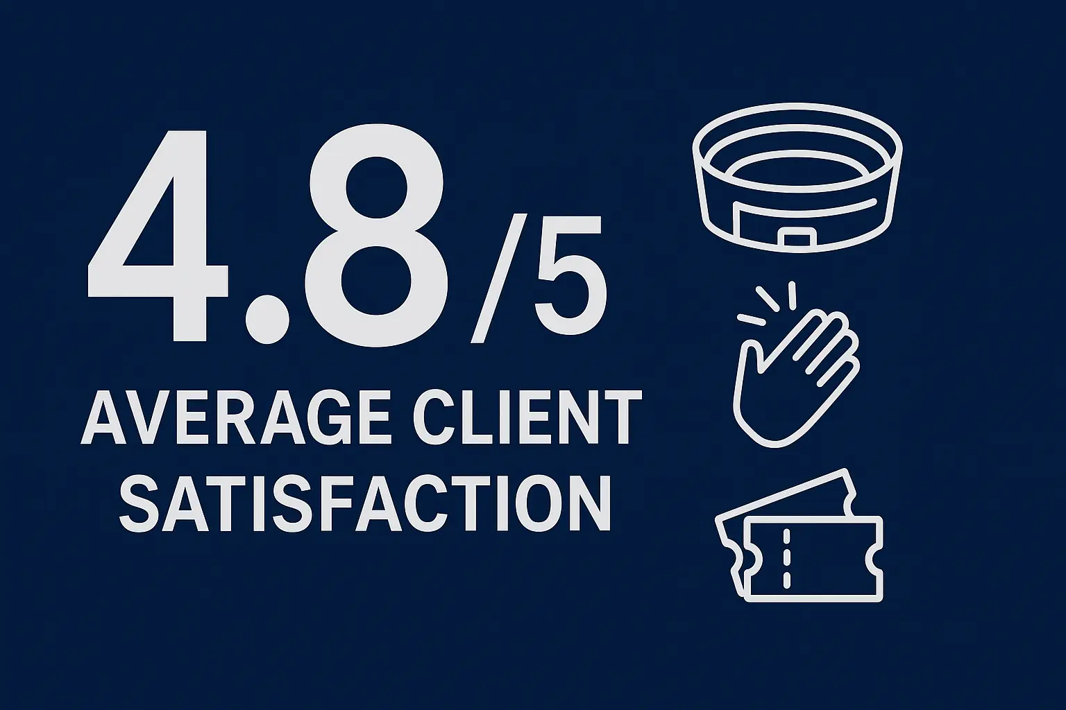 Infographic illustrating Denver event staffing attendance during weather-impacted event days.
