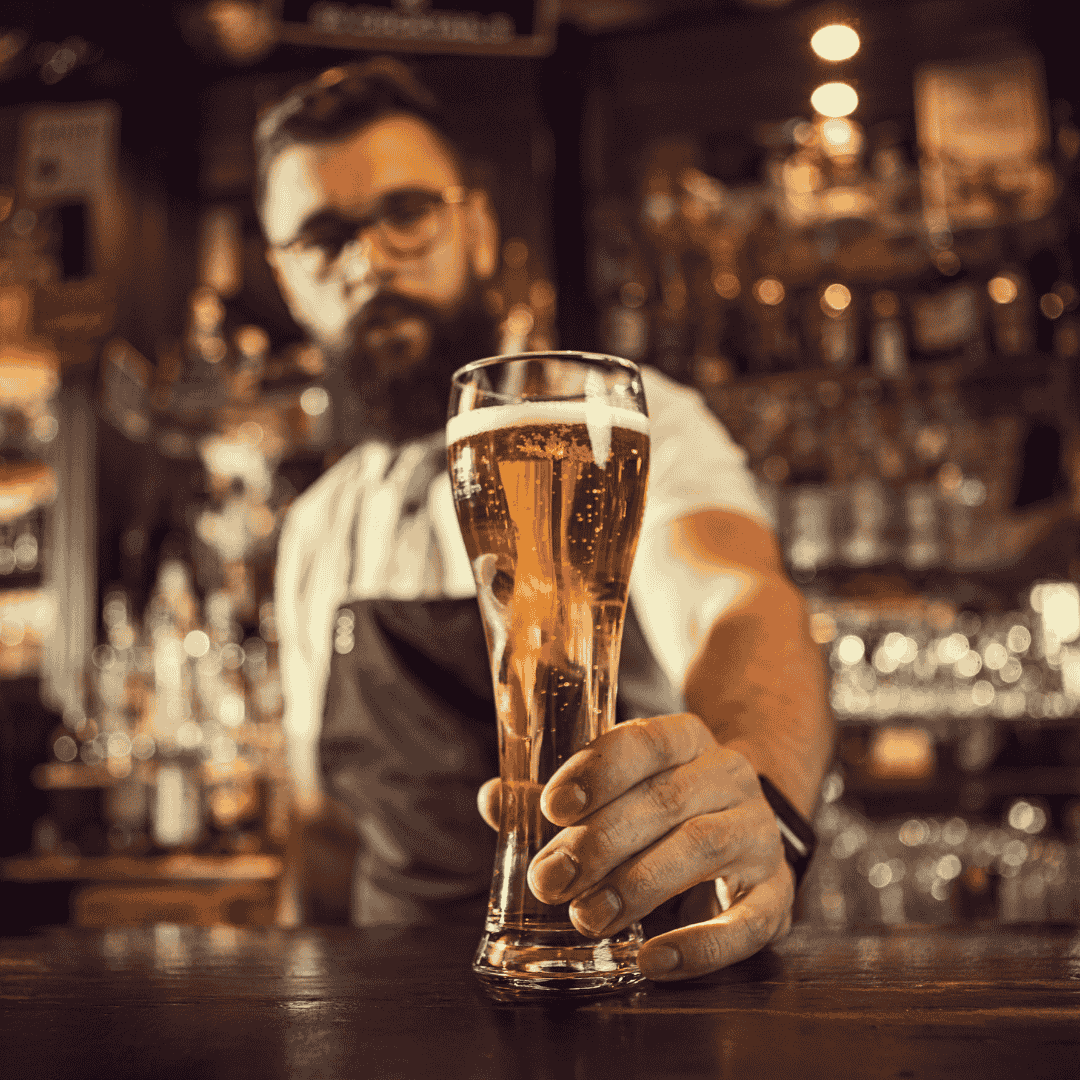 image of a music festival with vibrant colorful smoke