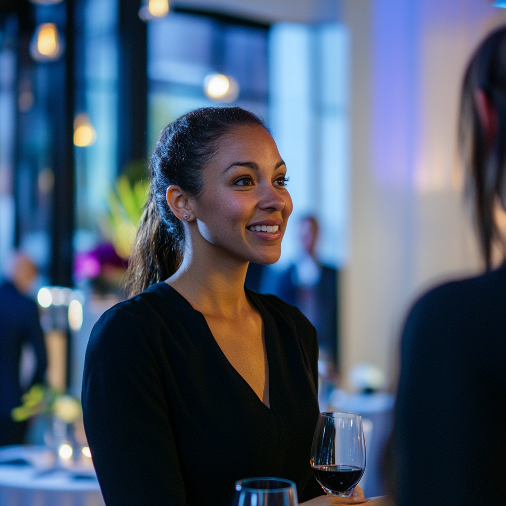 image of a music festival with vibrant colorful smoke