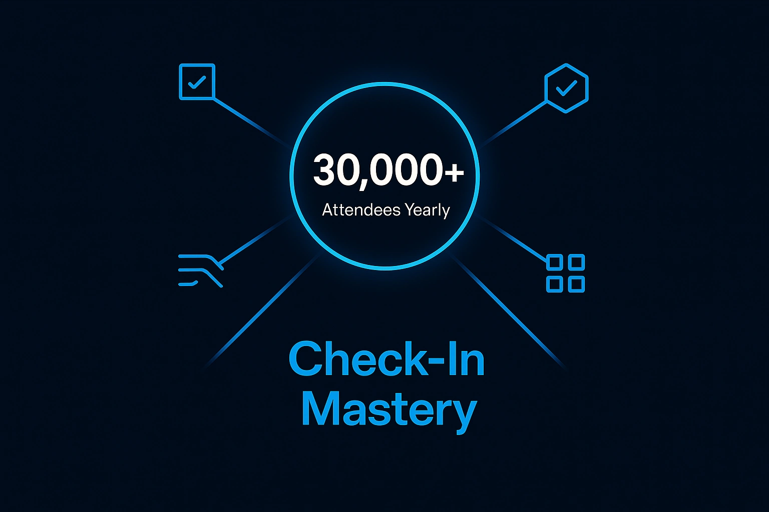 Infographic illustrating Denver event staffing attendance during weather-impacted event days.