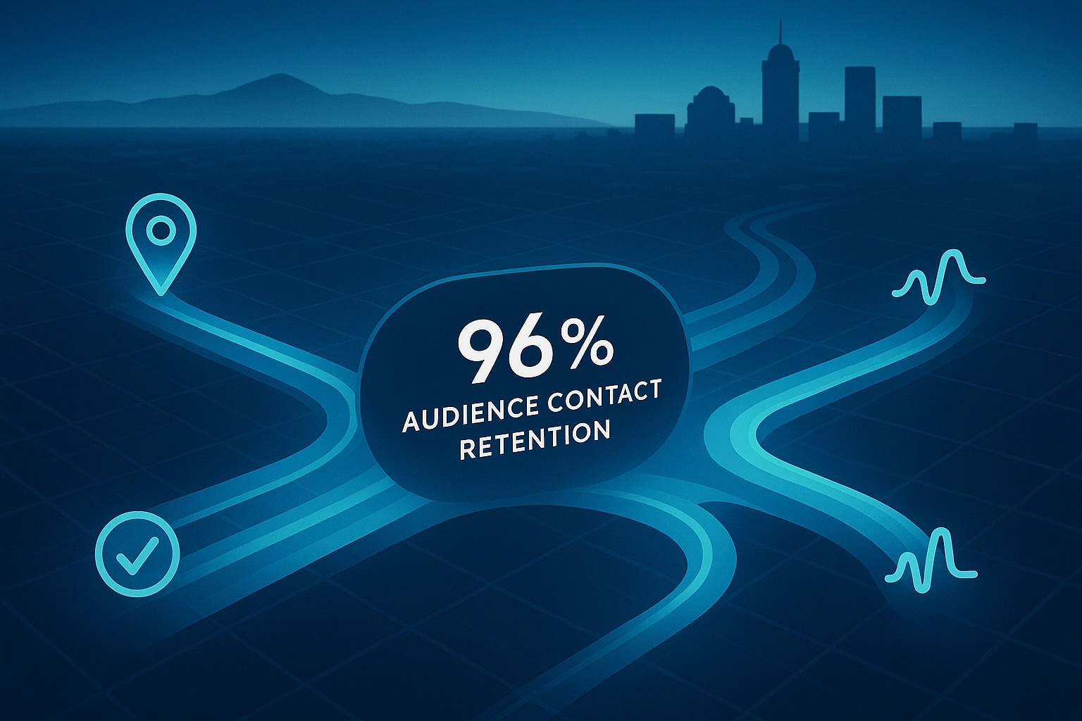 Infographic illustrating Denver event staffing attendance during weather-impacted event days.