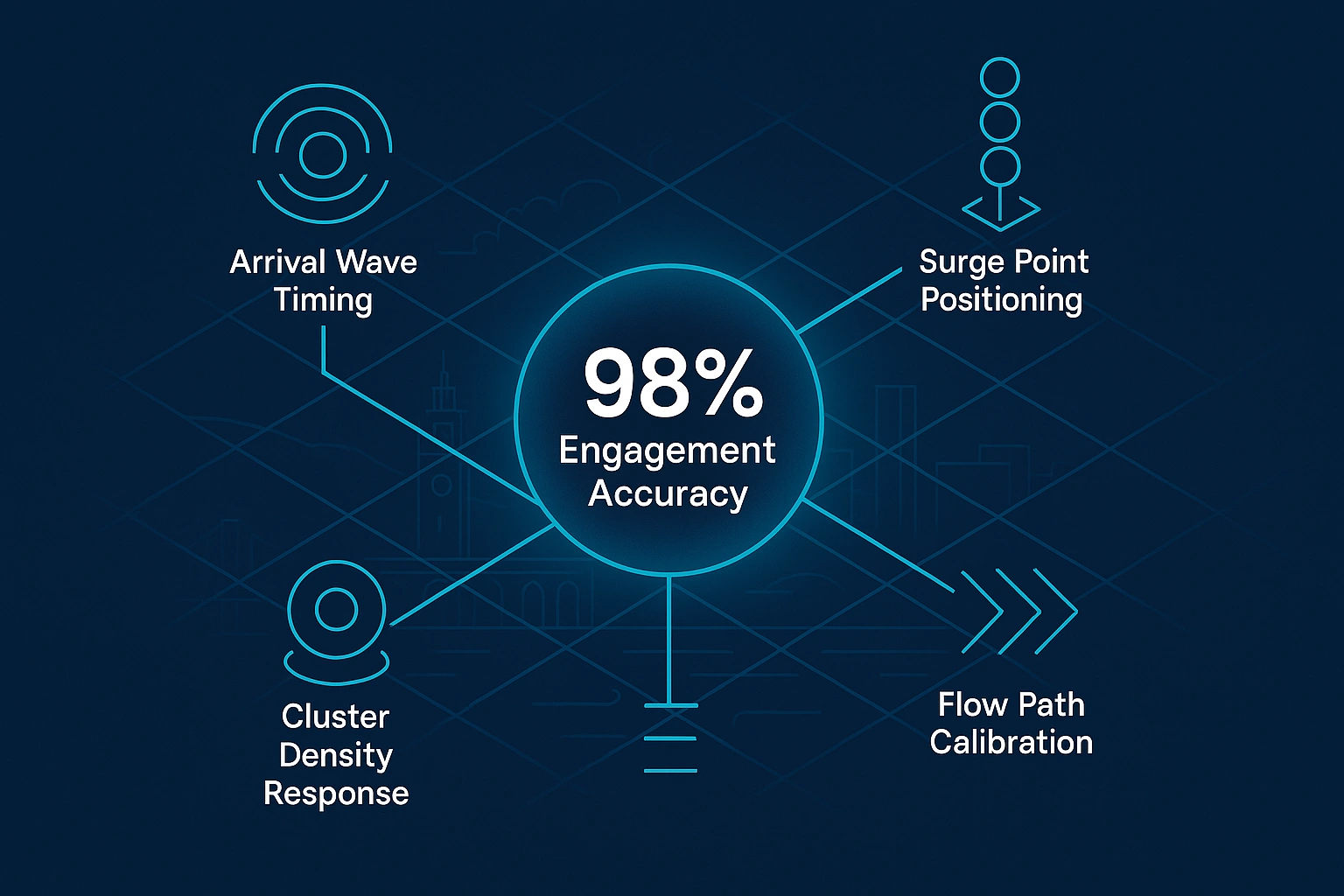 Infographic illustrating Denver event staffing attendance during weather-impacted event days.