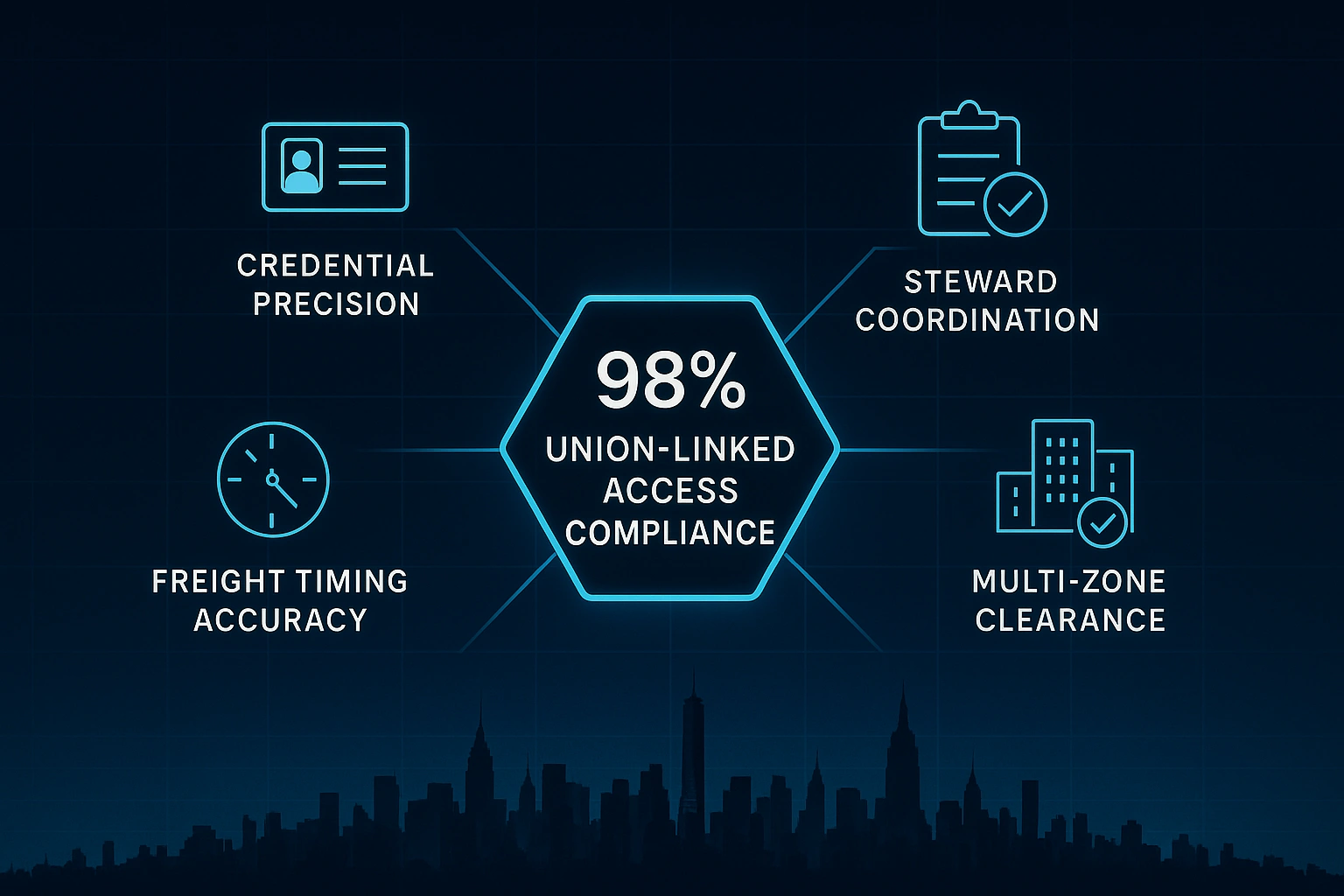 Infographic illustrating Denver event staffing attendance during weather-impacted event days.