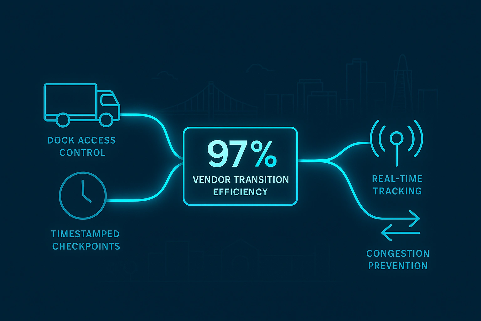 Infographic illustrating Denver event staffing attendance during weather-impacted event days.