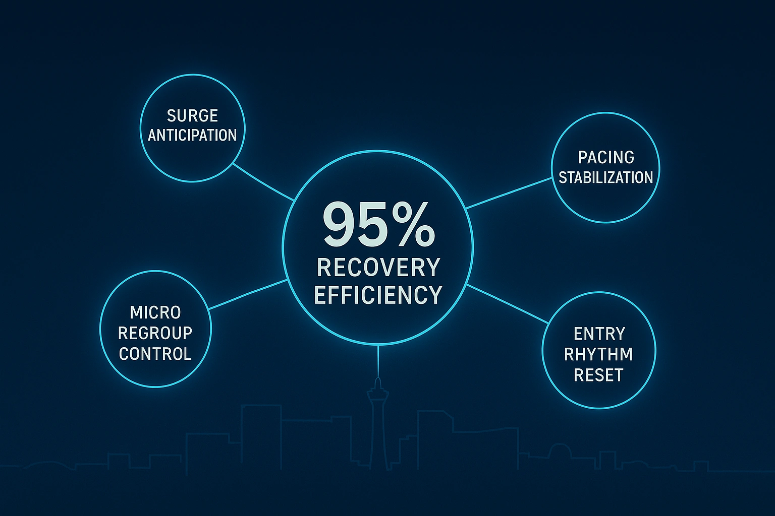 Infographic illustrating Denver event staffing attendance during weather-impacted event days.