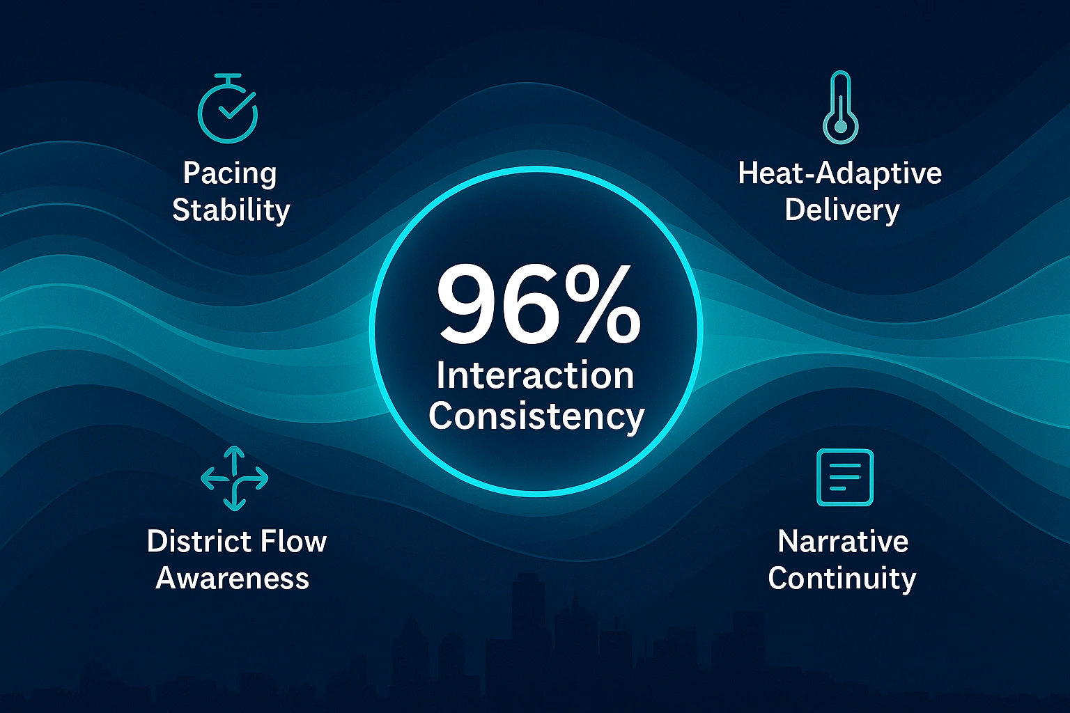 Infographic illustrating Denver event staffing attendance during weather-impacted event days.