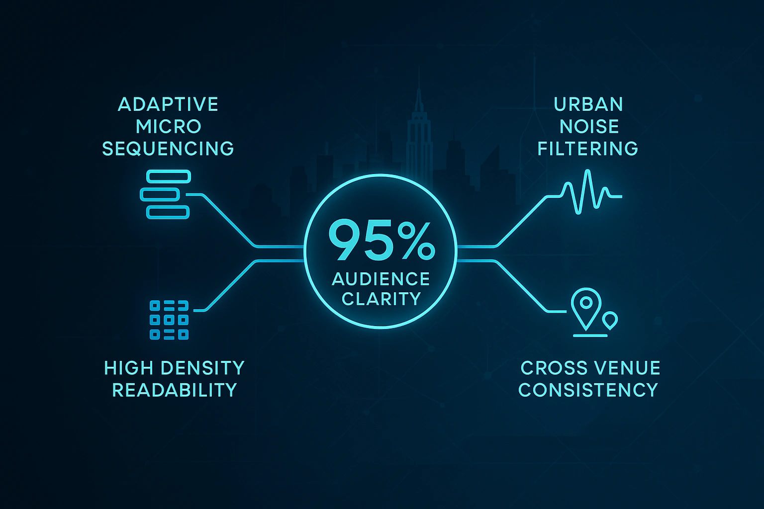 Infographic illustrating Denver event staffing attendance during weather-impacted event days.