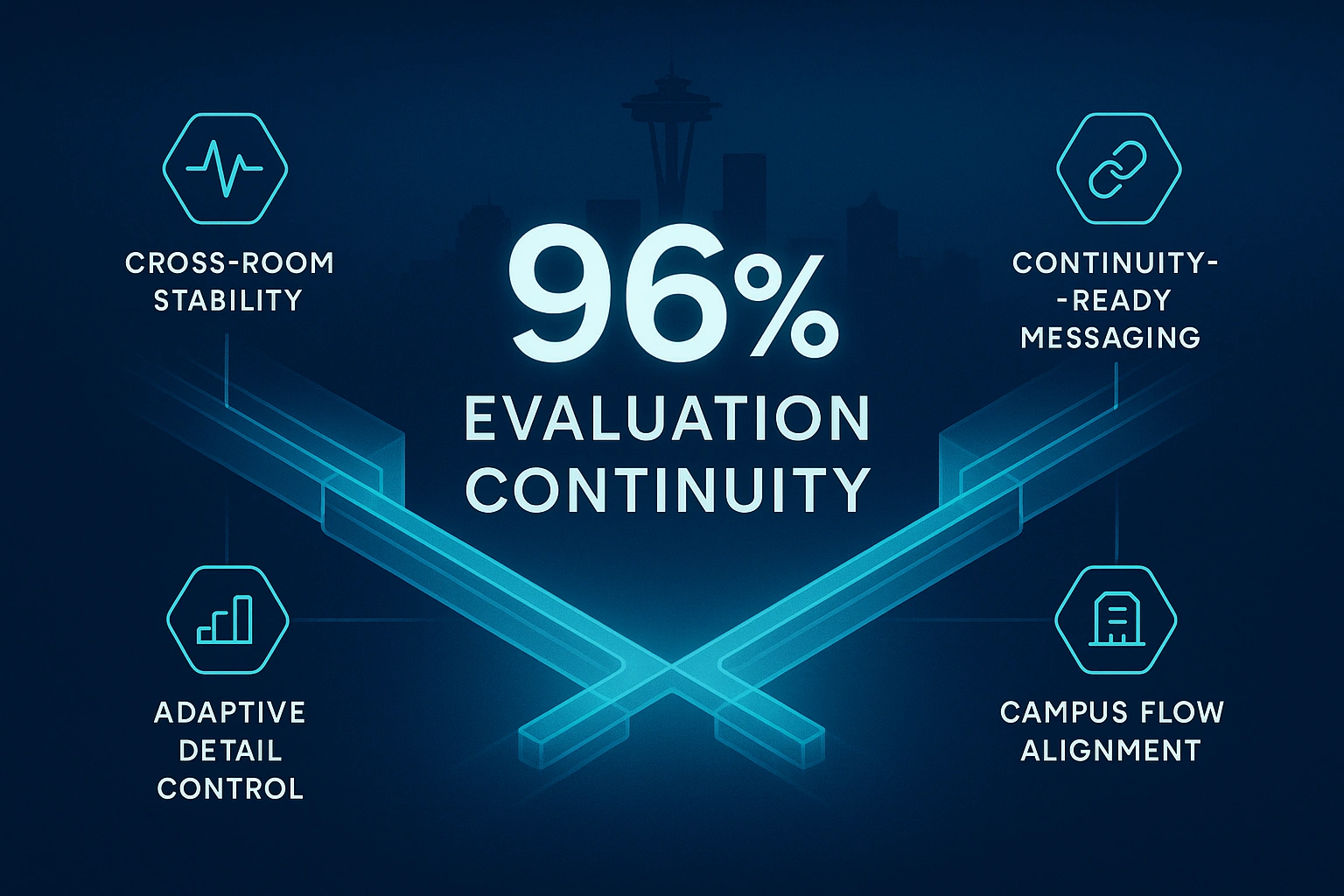 Infographic illustrating Denver event staffing attendance during weather-impacted event days.