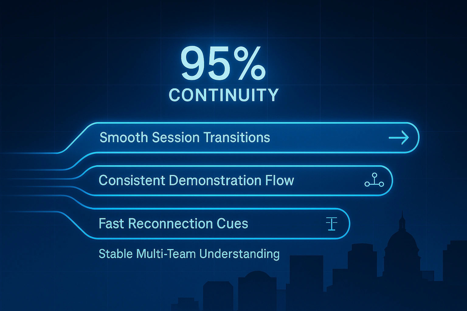 Infographic illustrating Denver event staffing attendance during weather-impacted event days.