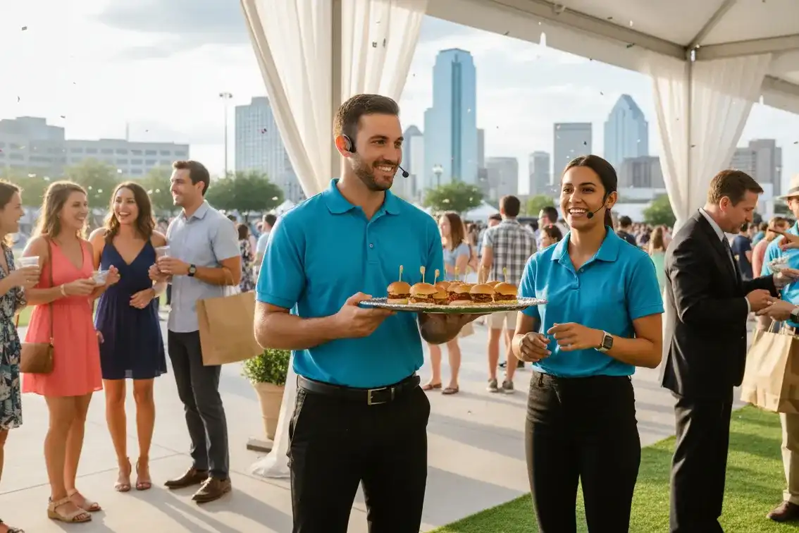 image of a music festival with vibrant colorful smoke