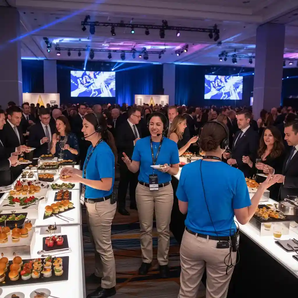 image of a music festival with vibrant colorful smoke
