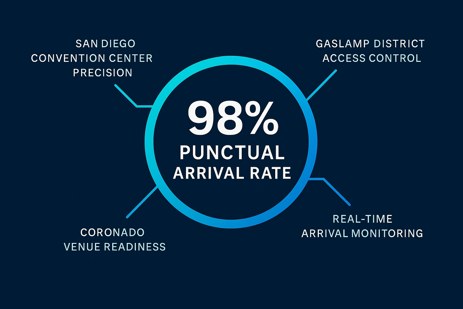 Infographic illustrating Denver event staffing attendance during weather-impacted event days.