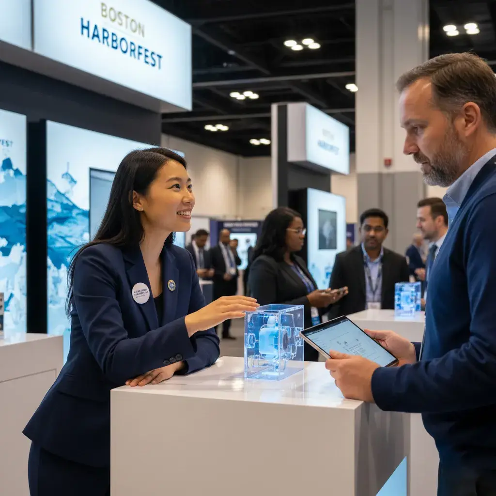 image of a music festival with vibrant colorful smoke