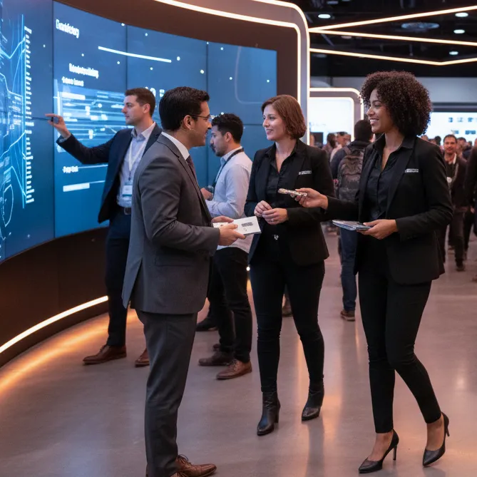 image of a music festival with vibrant colorful smoke